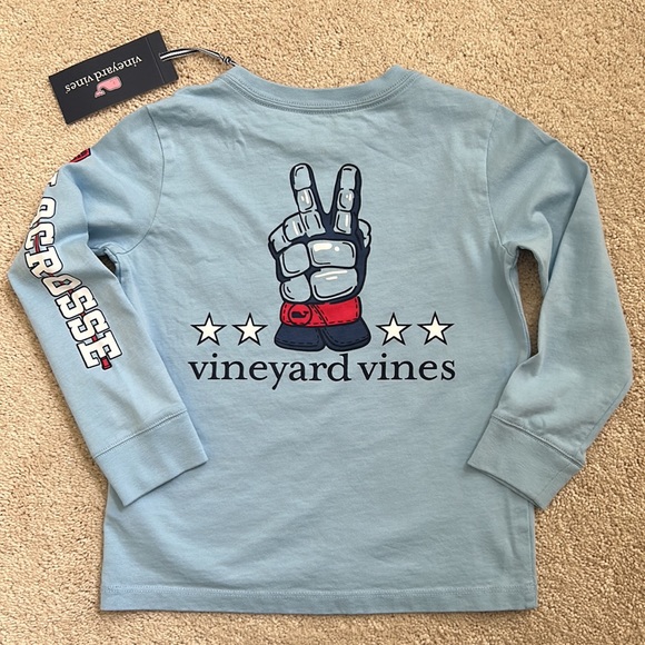 NWT*Vineyard Vines Boy LAX Tee - Picture 4 of 4